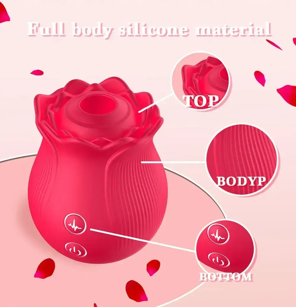 vibrador rosa silicona con usb magnetico