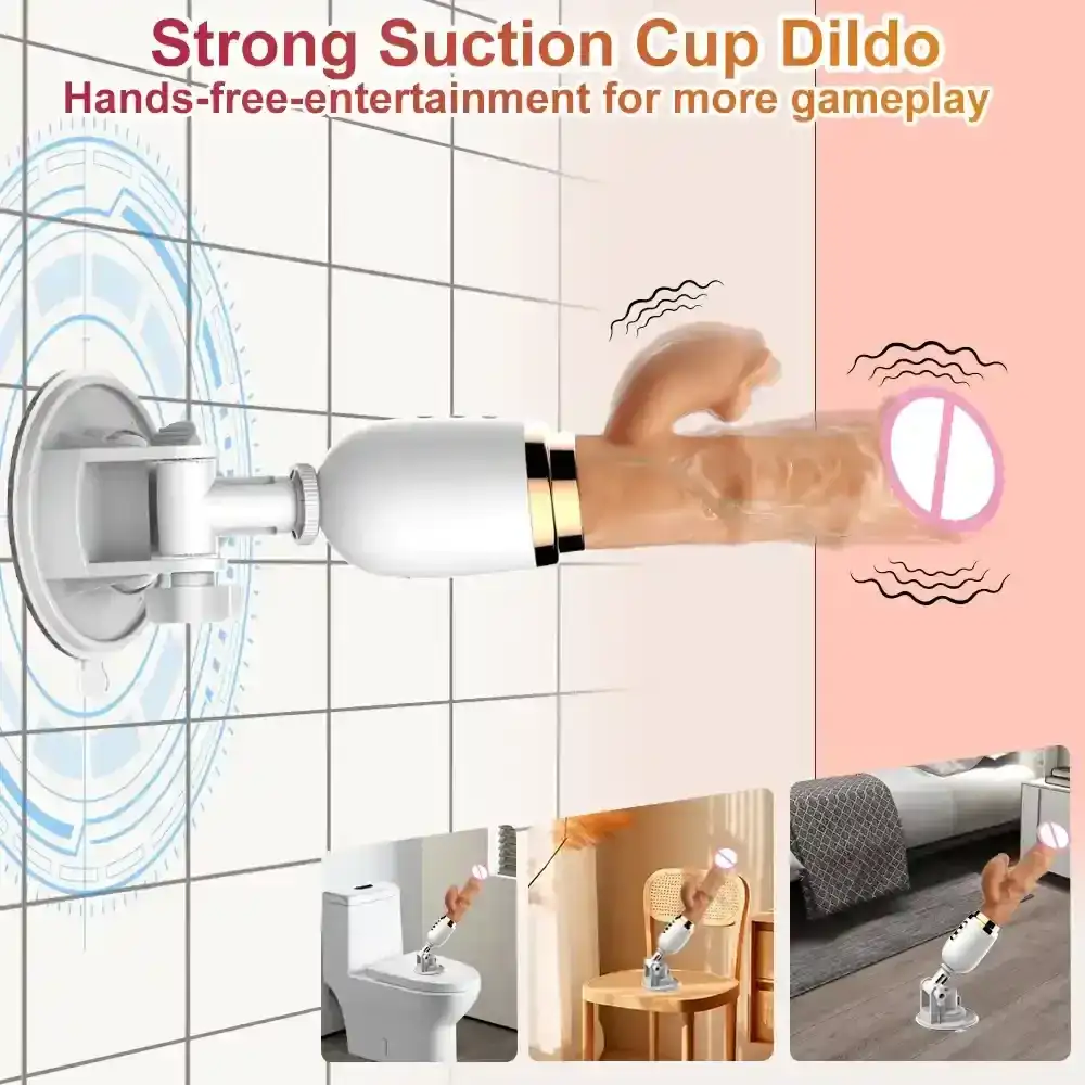 vibrador silicona con movimiento automatico