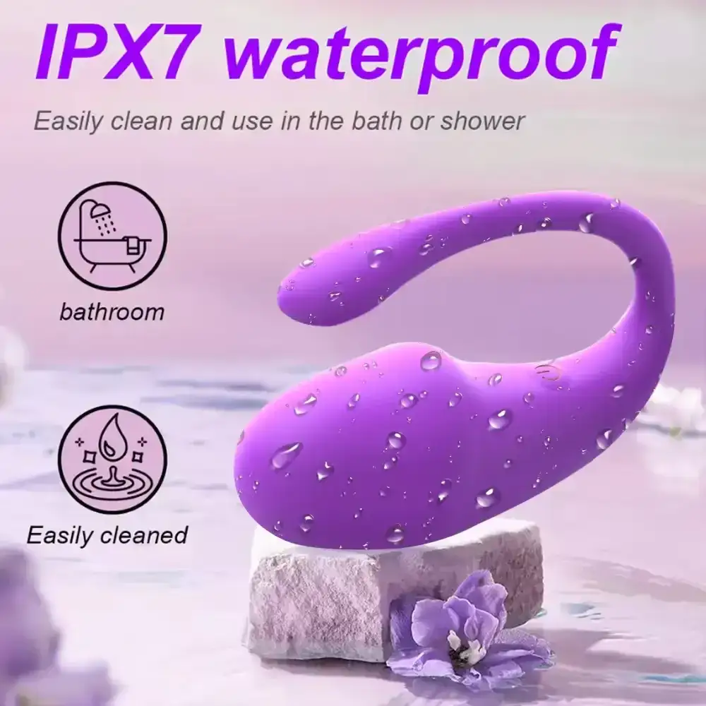 vibrador silicona controlable a distancia