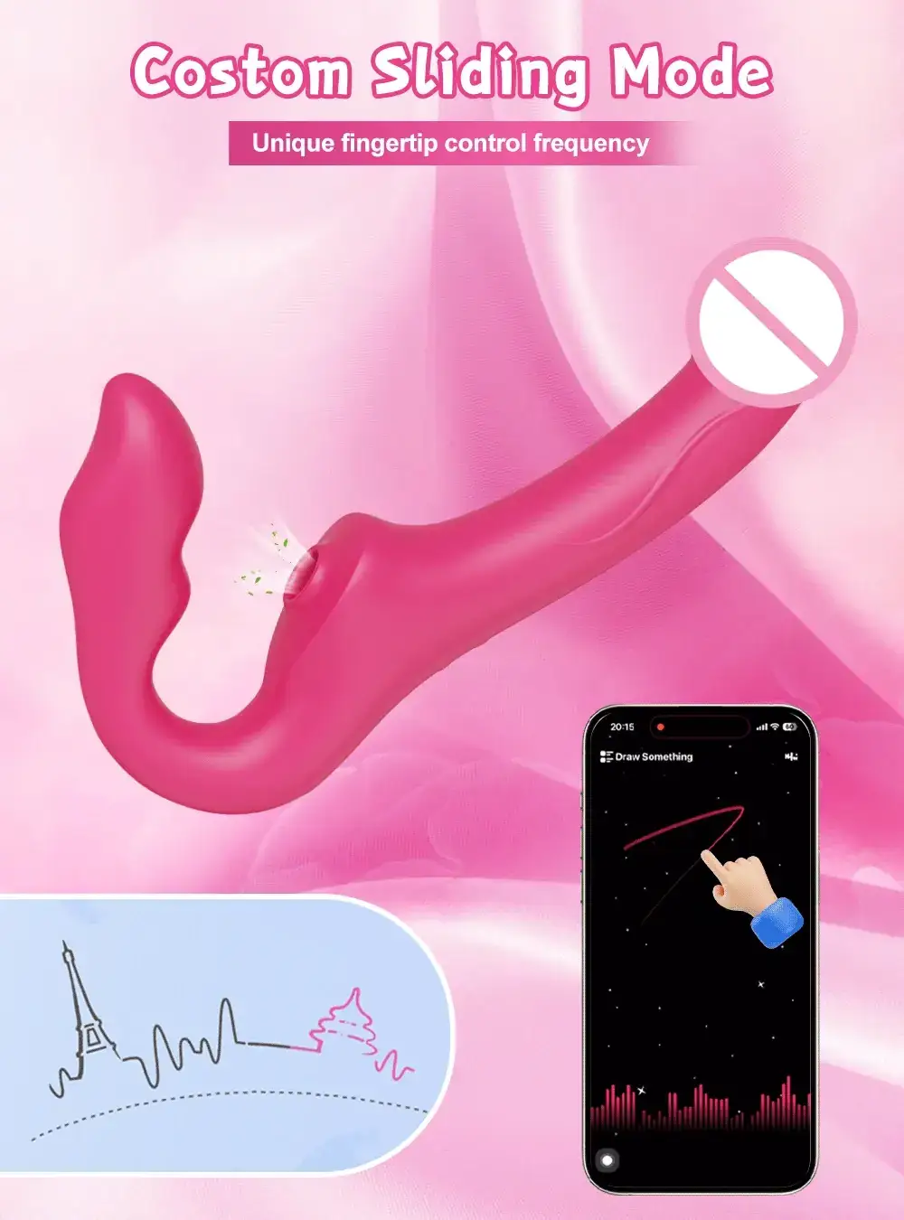 vibrador silicona doble motor estimulante