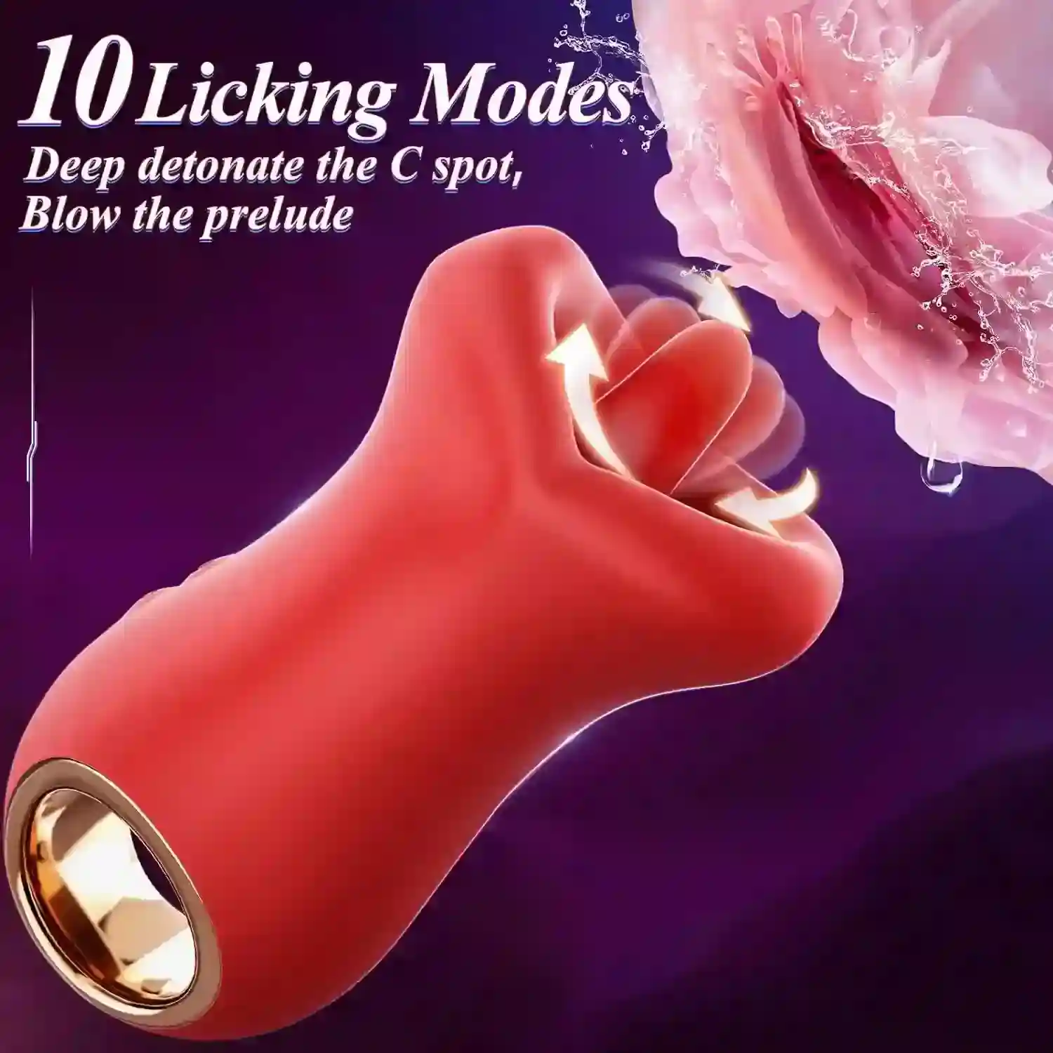 vibrador silicona lengua para mujer 1