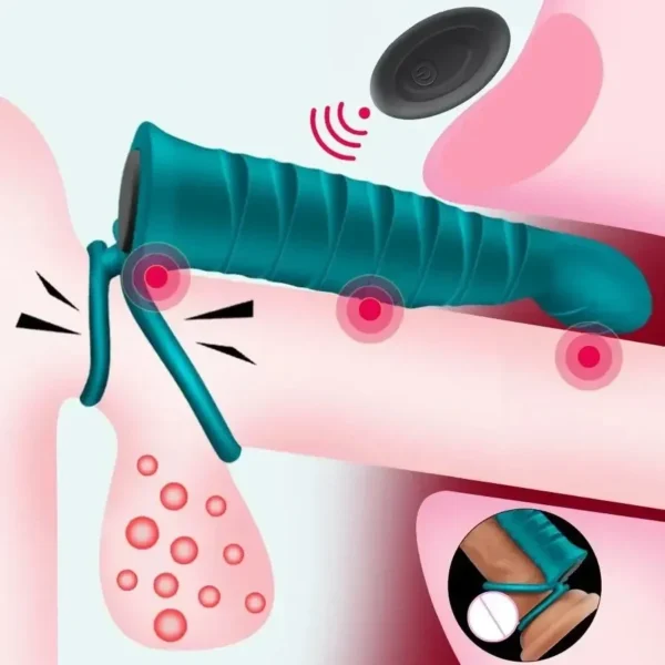 vibrador silicona negra control remoto