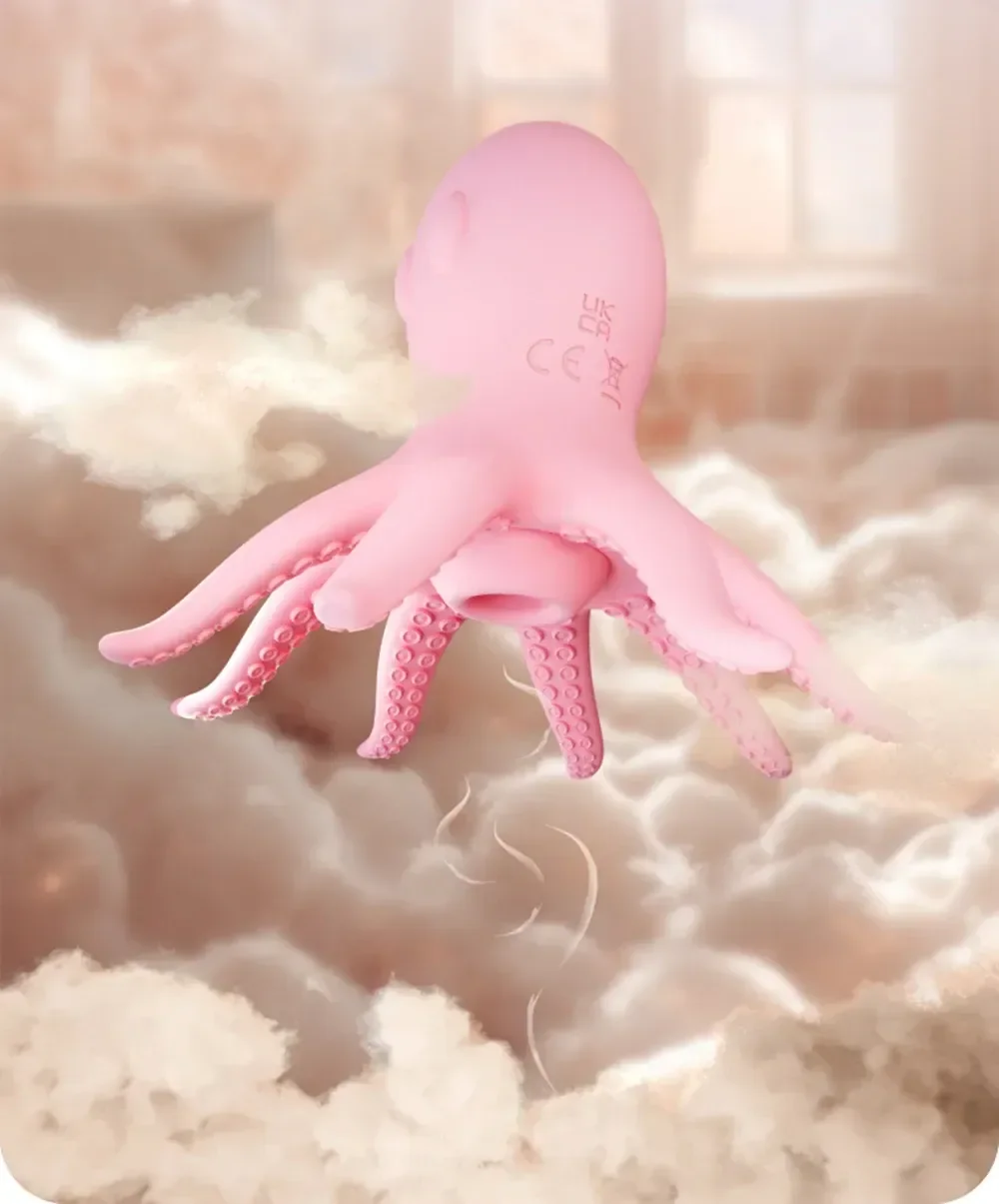 vibrador silicona pulpo recargable usb