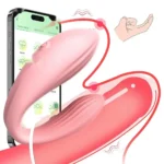 vibrador silicona púrpura doble motor