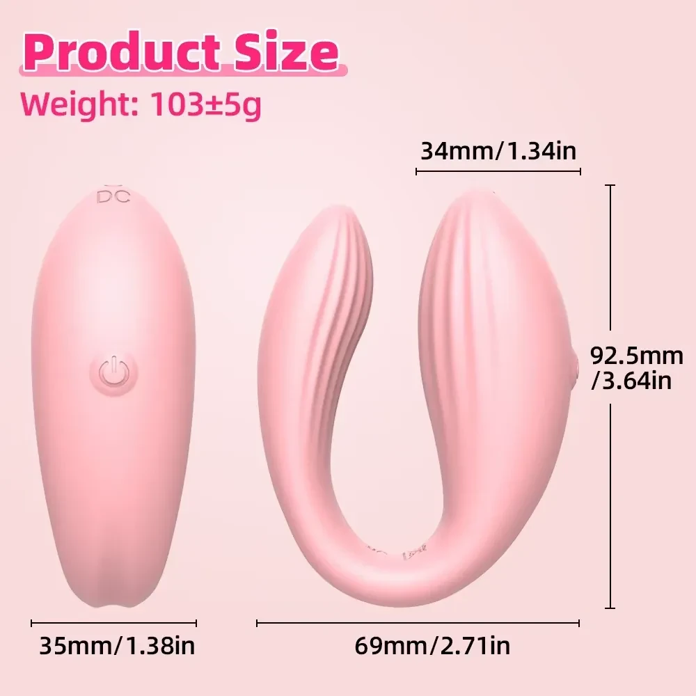 vibrador silicona suave doble estimulacion 1