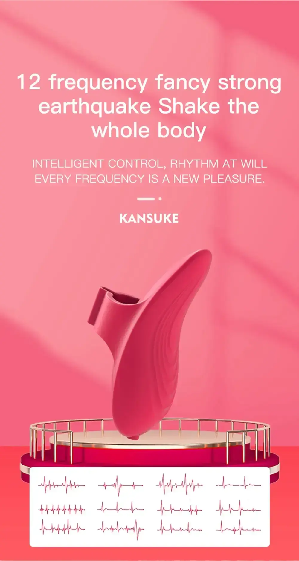 vibrador silicona suave forma dedo