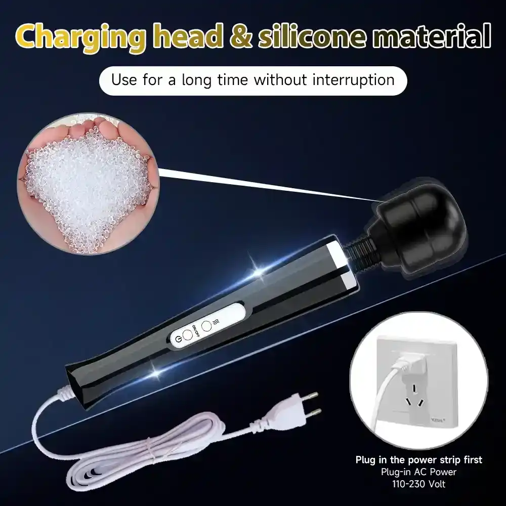 vibrador silicona suave para masaje