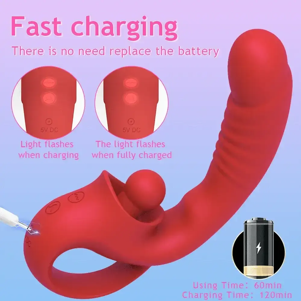 vibrador suave con 20 modos