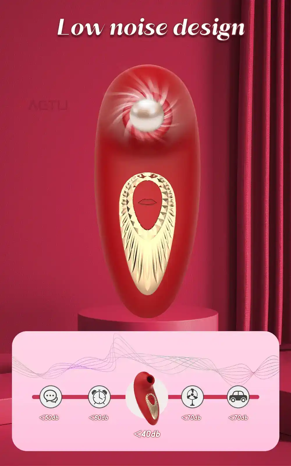 vibrador succion pulsatil silicona medica