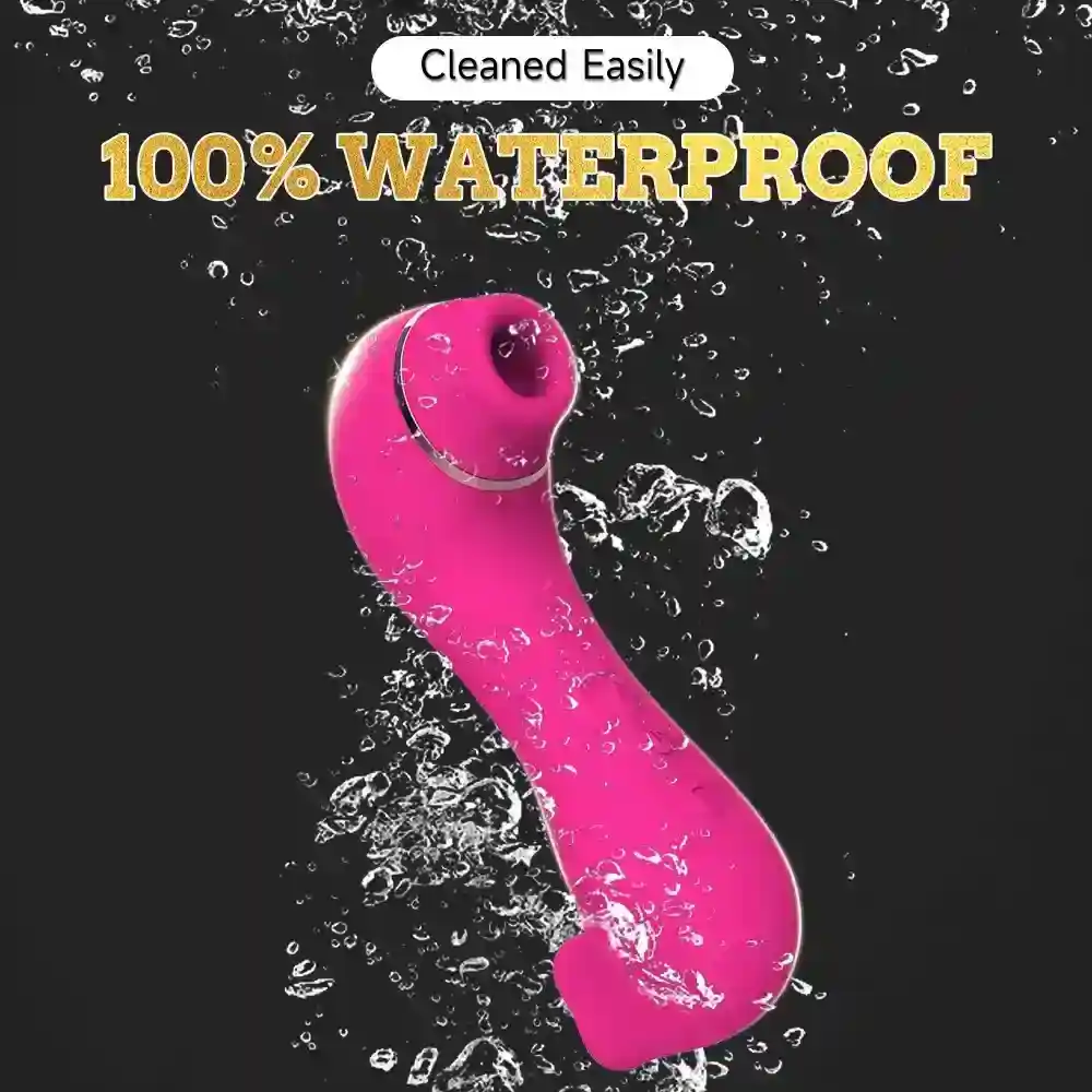 vibrador succionador g spot impermeable