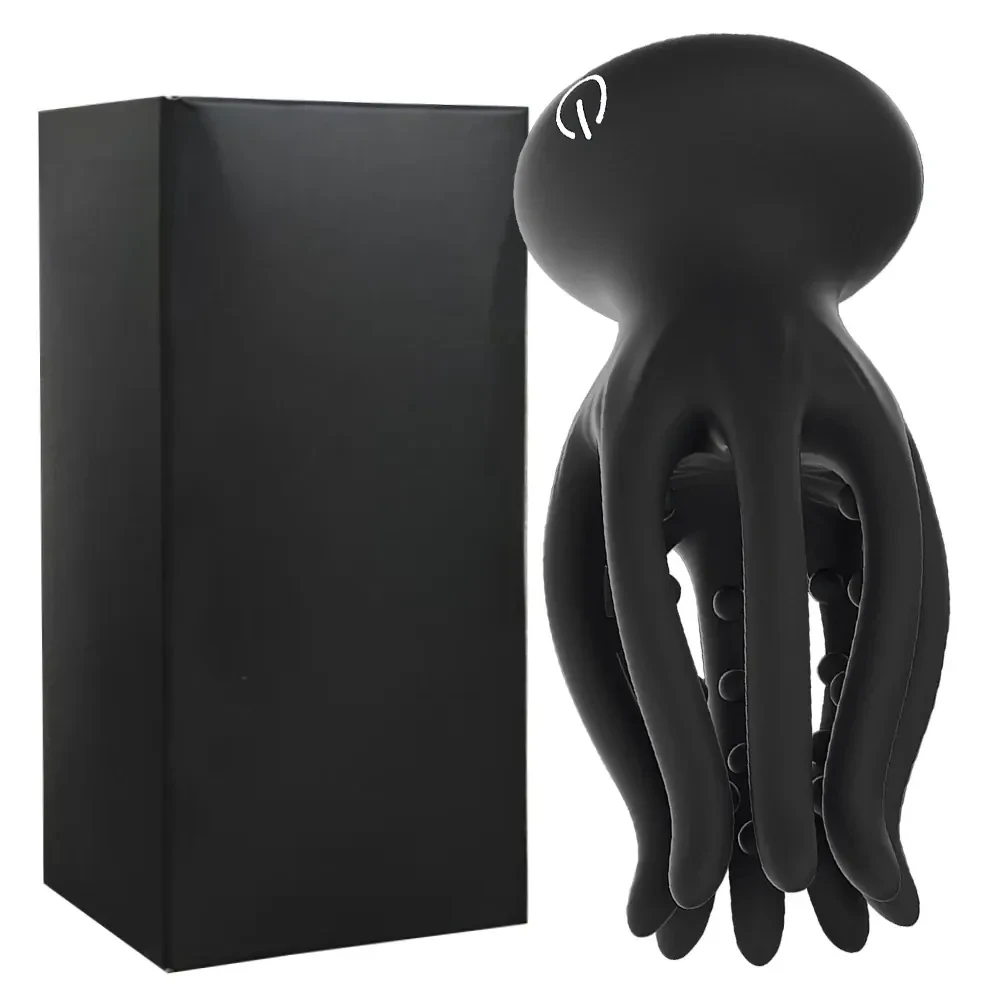 vibrador tentaculo con multiples texturas