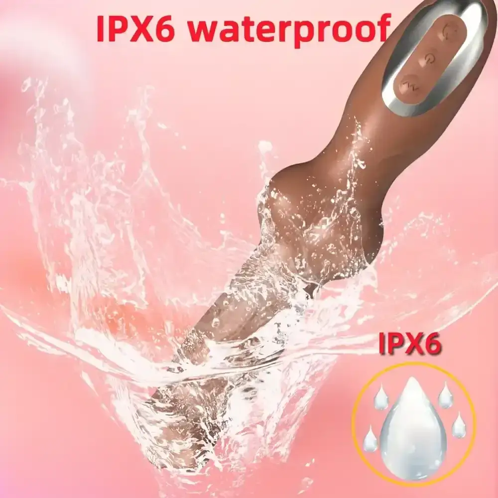 vibrador tpe con funcion telescopica