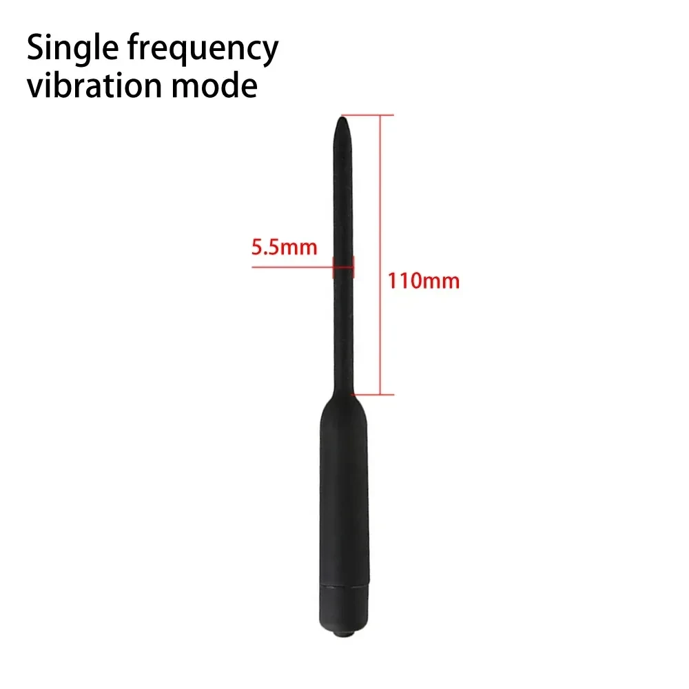vibrador uretral silicona medica ajustable