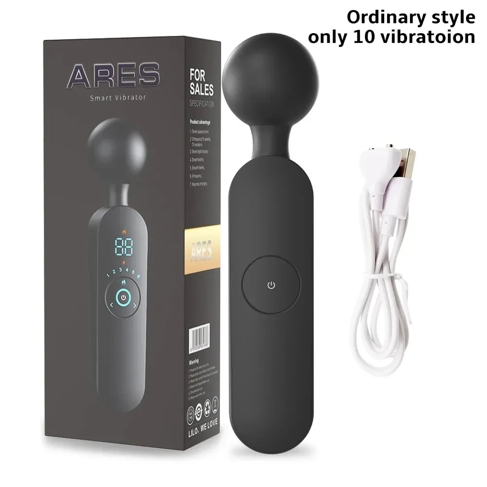 vibrador varita con 72 modos de vibración