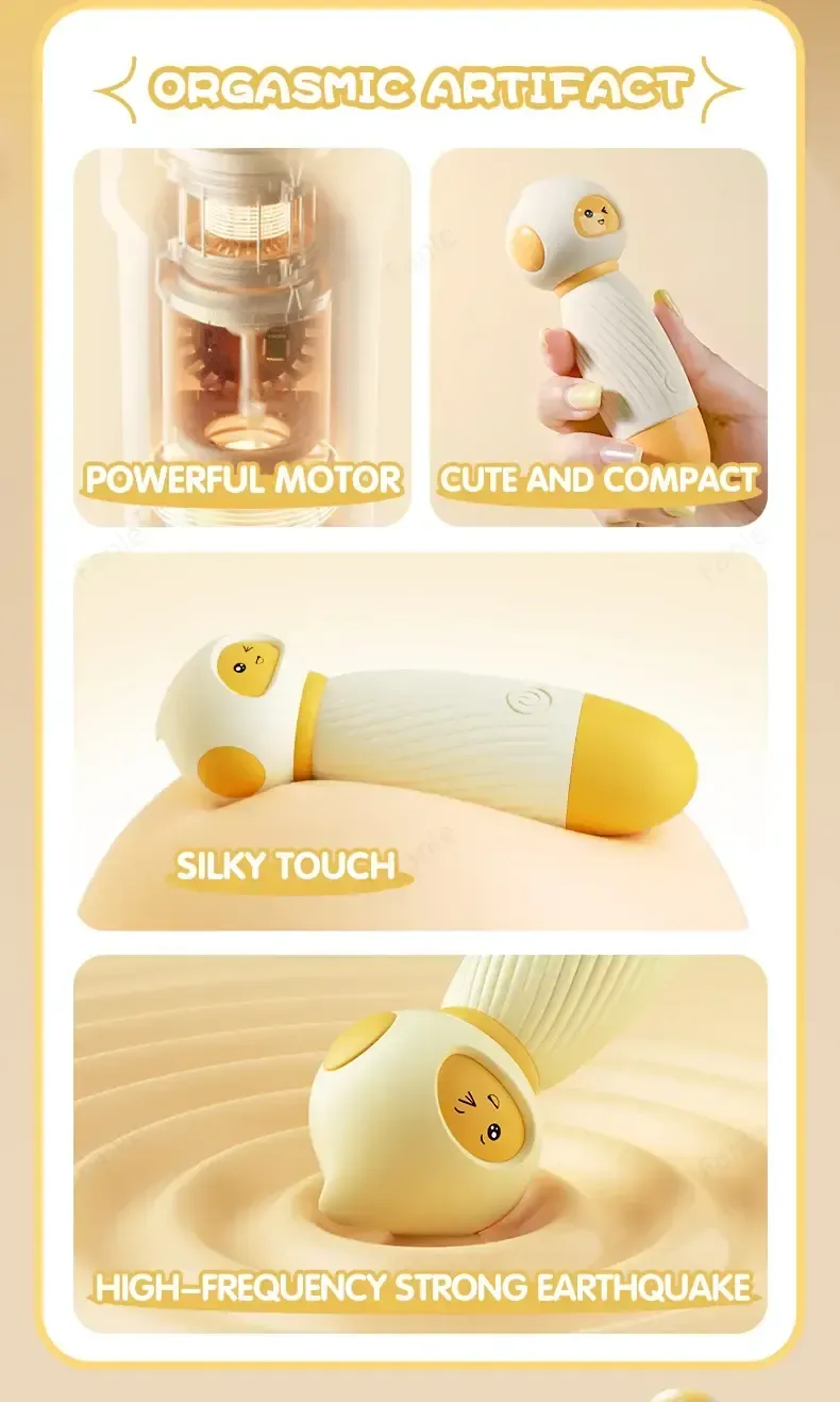 vibrador varita silicona pequeno recargable