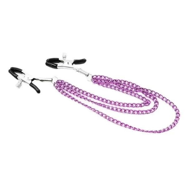 abrazaderas de pezón metálicas ajustables para senos