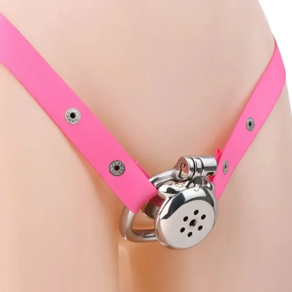 accesorio de acero para castidad total