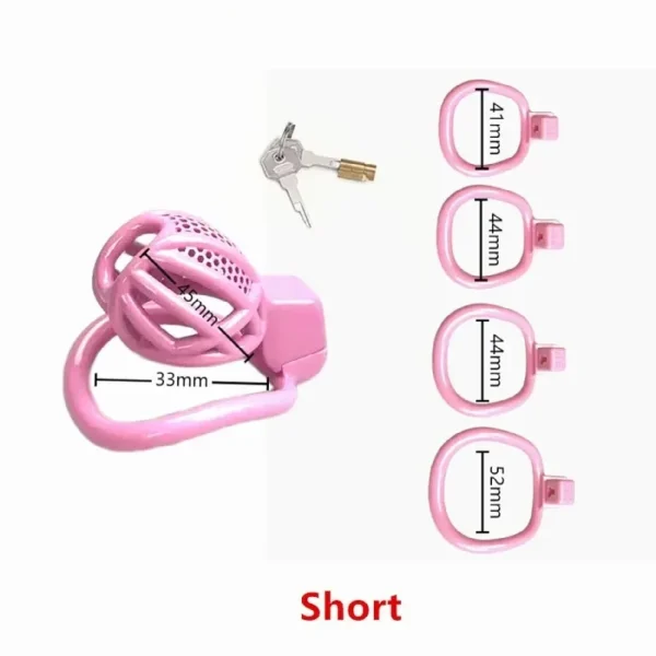 accesorio de castidad de resina duradera
