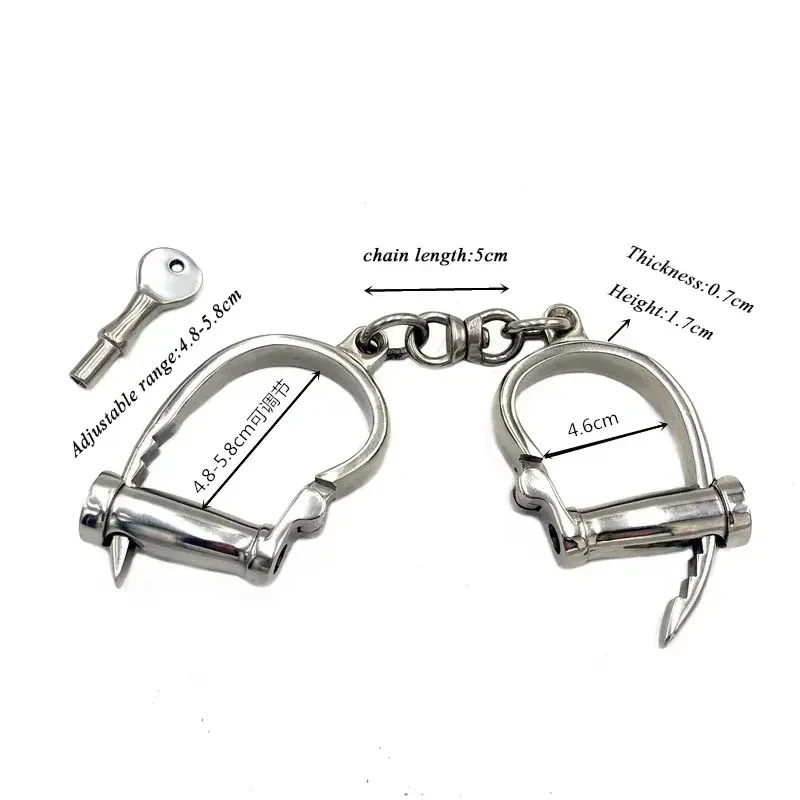accesorios bondage de acero inoxidable