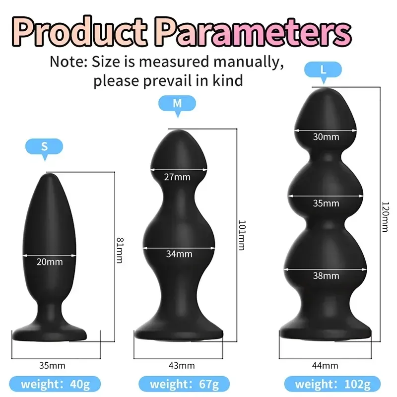 accesorios ergonomicos plug anal silicona diamantes
