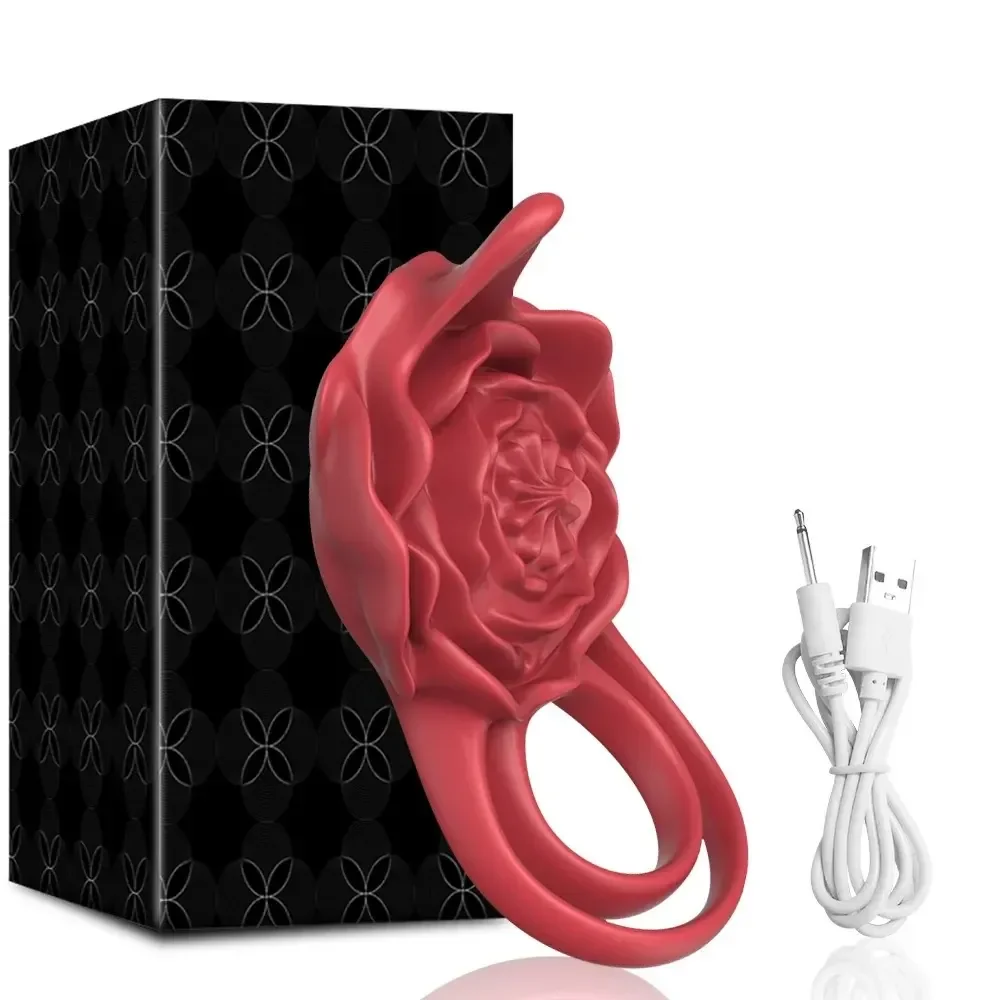 anillo de placer vibrante para hombres