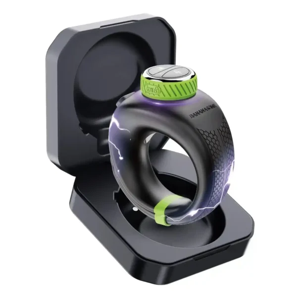 anillo de silicona suave con ondas eléctricas