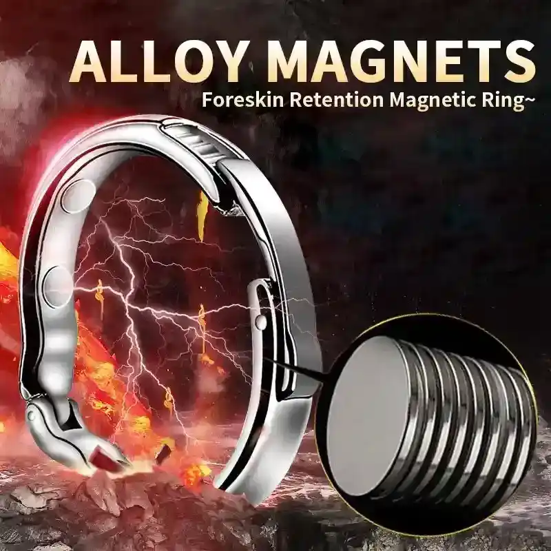 anillo ereccion metal para hombre