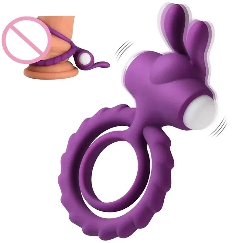 anillo erección vibrador para hombres