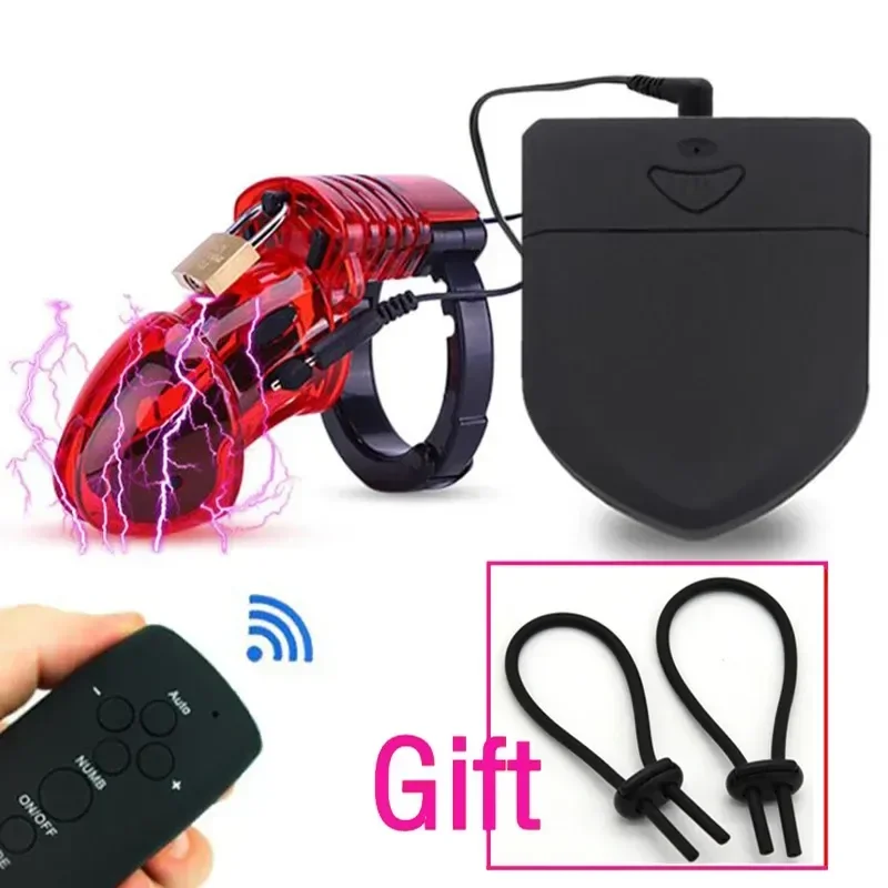 anillo para pene abs con electroshock