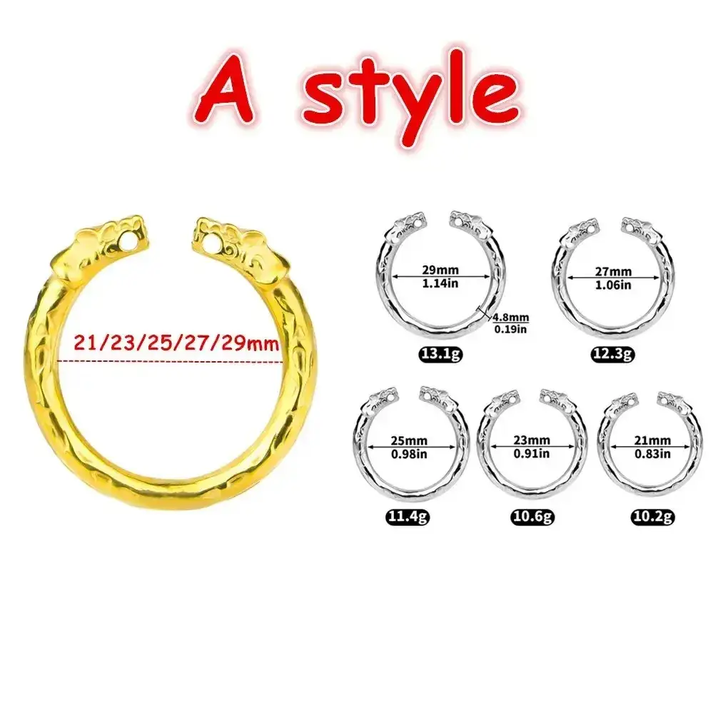 anillo pene acero inoxidable 27mm 1