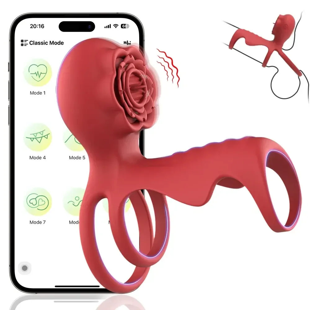 anillo pene vibrador multiples modos
