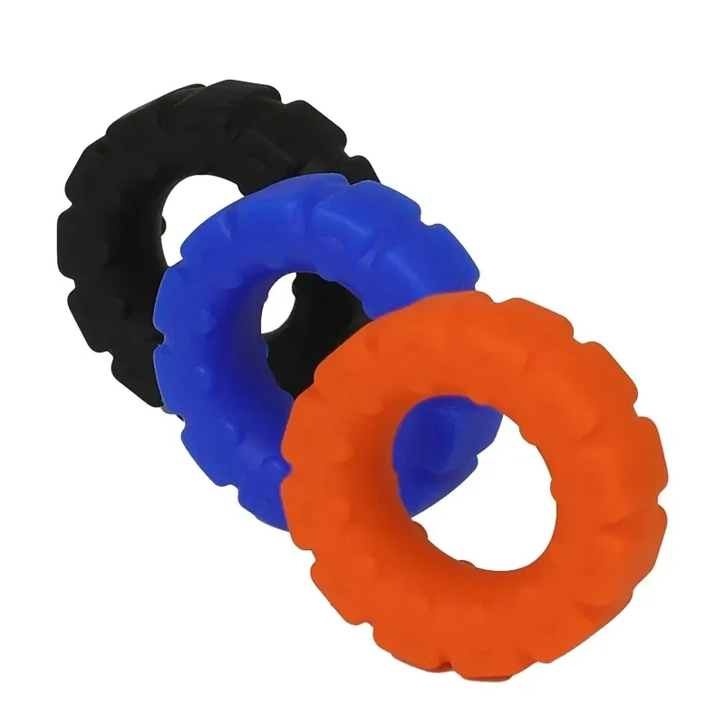 anillo peneano de silicona naranja