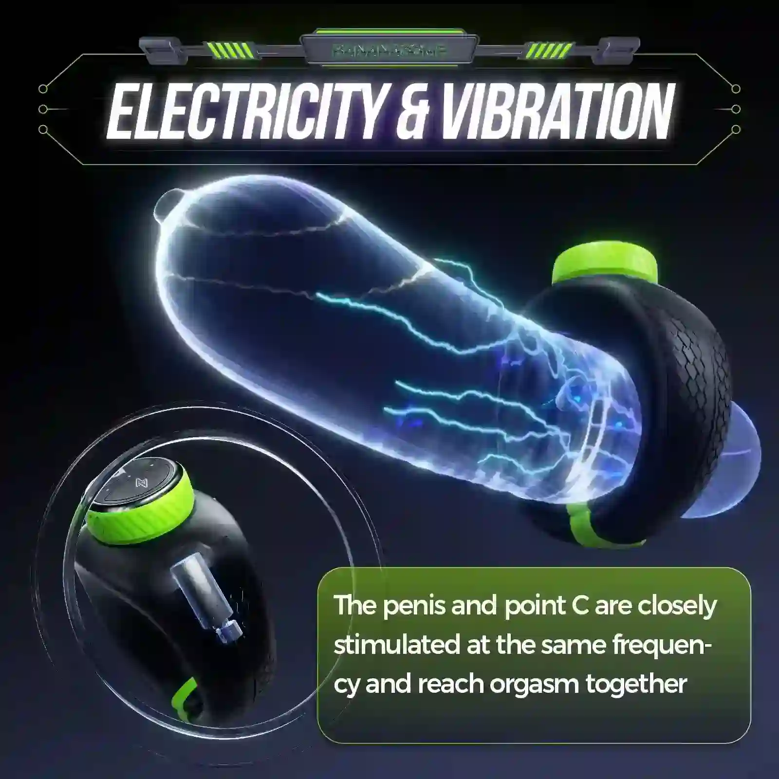 anillo vibrador app control para parejas