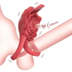 anillo vibrador de silicona para parejas