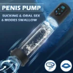 aparato de aspiración de pene recargable