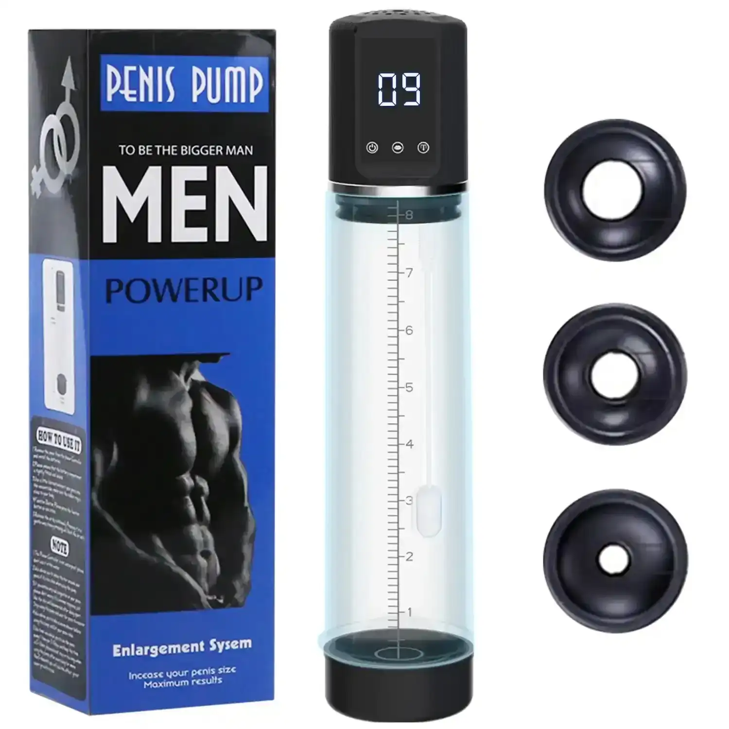 aparato para agrandar pene masculino
