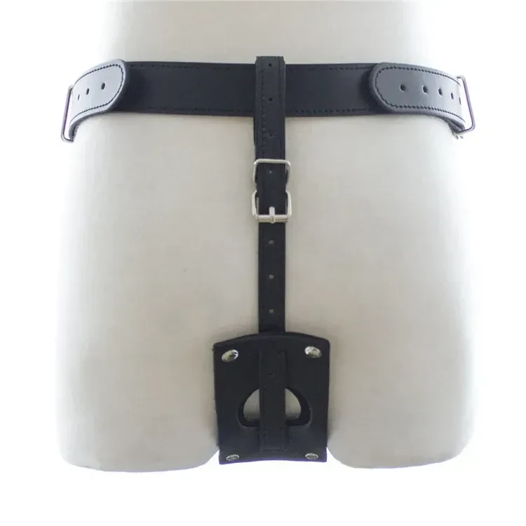arnes negro con plug anal vibrador