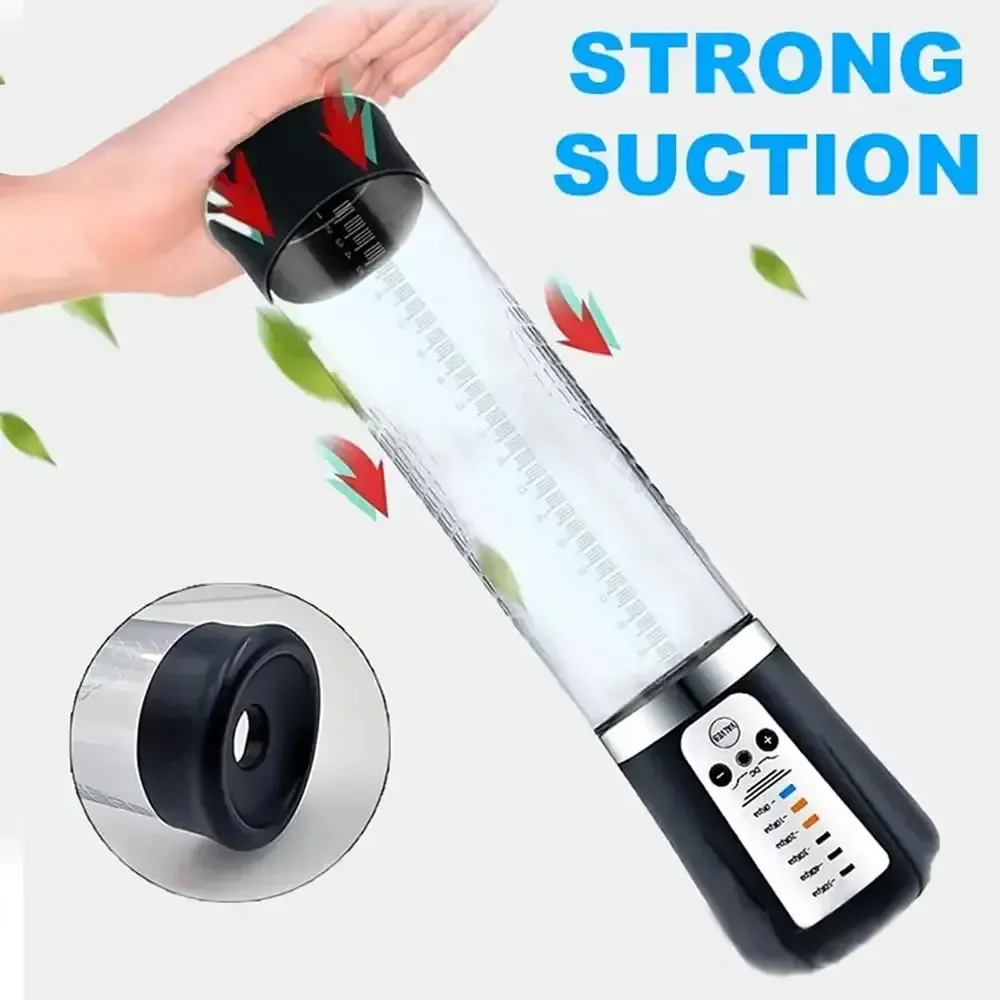 bomba de ereccion de silicona para hombre
