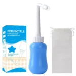 botella postparto plástico diseño ergonómico