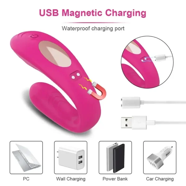 bragas con vibrador recargable usb