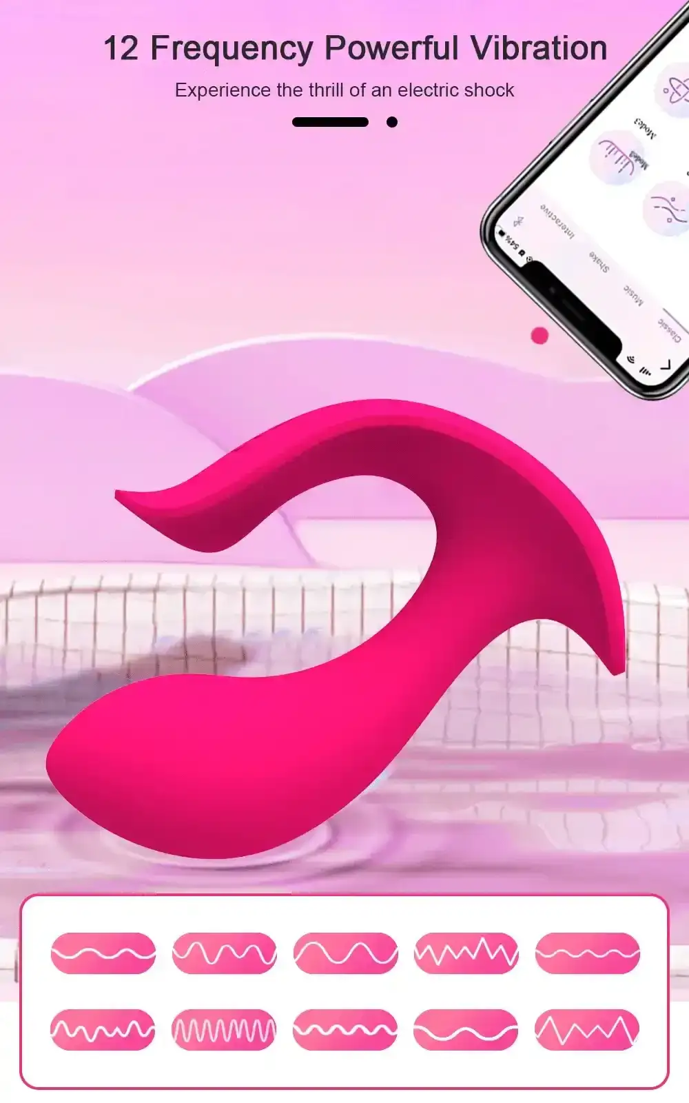 calcinha sensual com controlo app