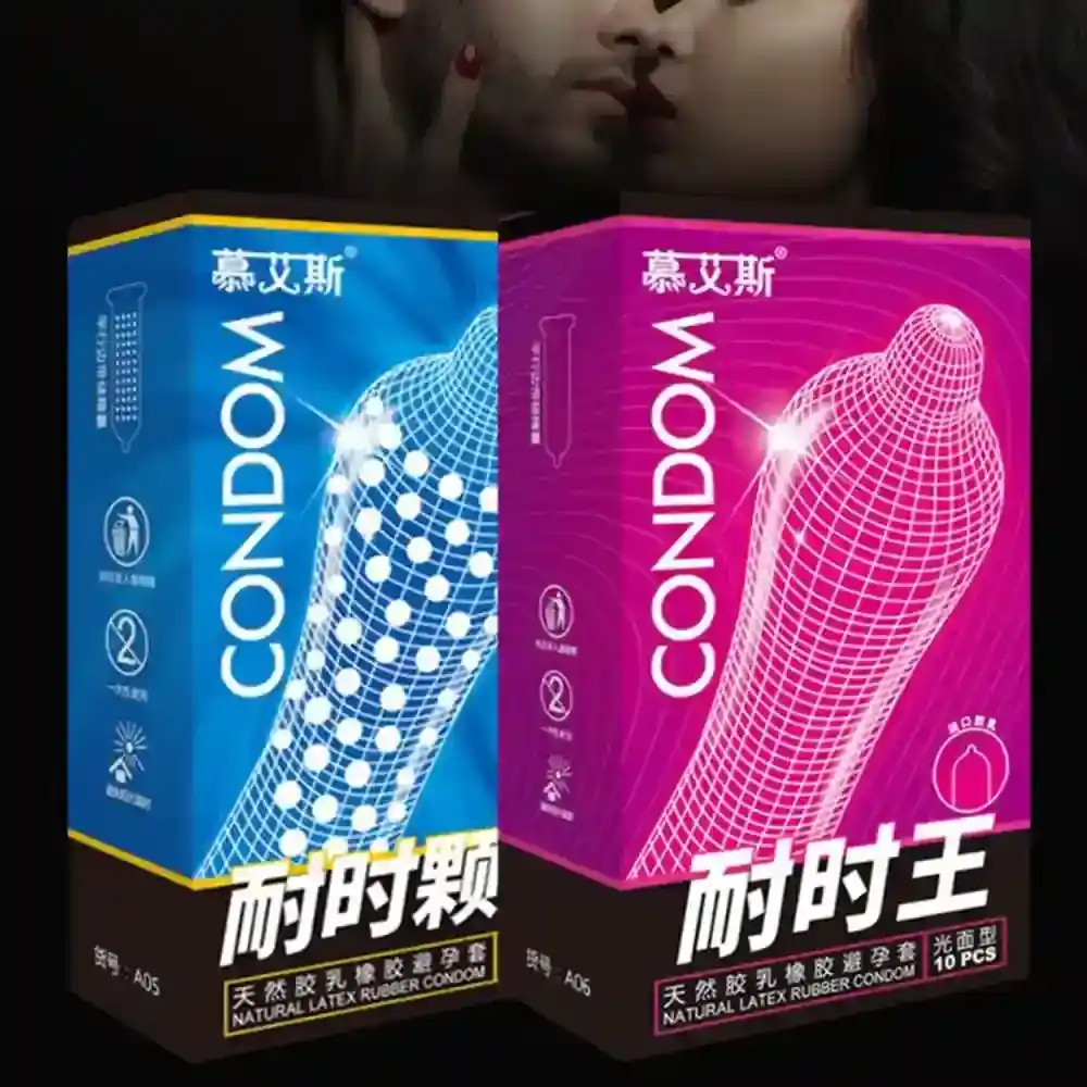 condon retardante lubricado de latex