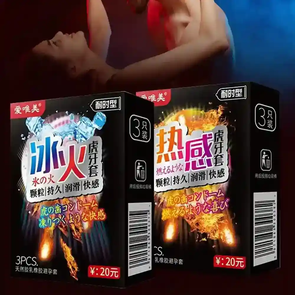 condones de látex natural para sexo seguro