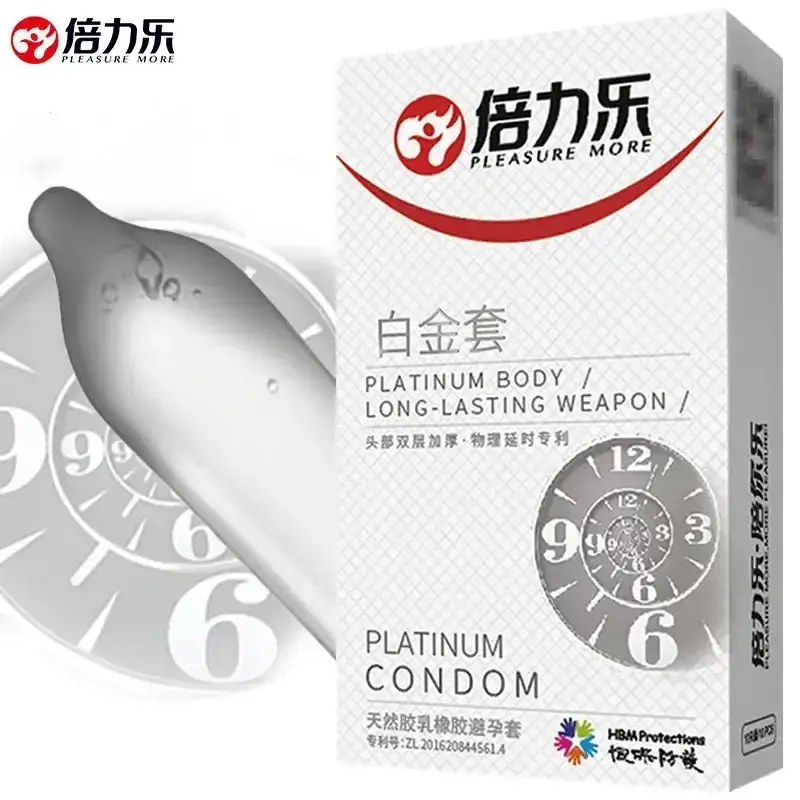 condones de látex para resistencia masculina