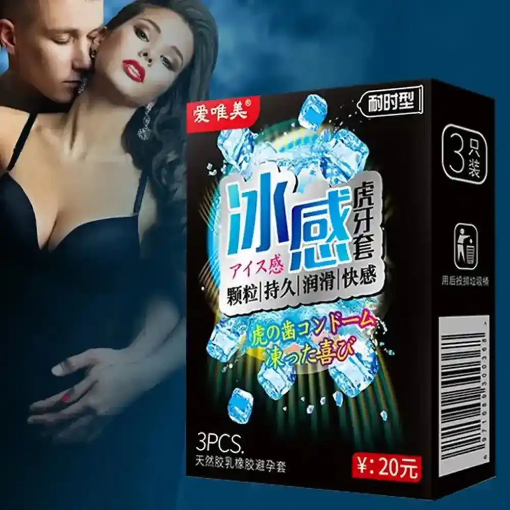 condones ultrafinos con puntos de placer
