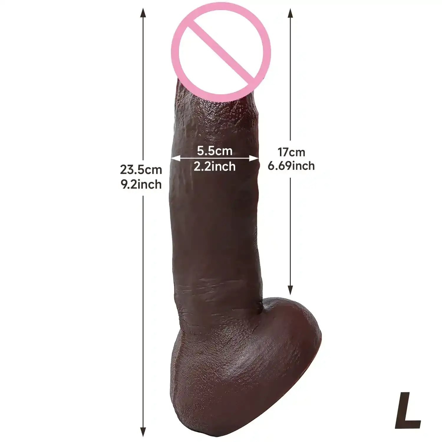 consolador de silicona medica flexible