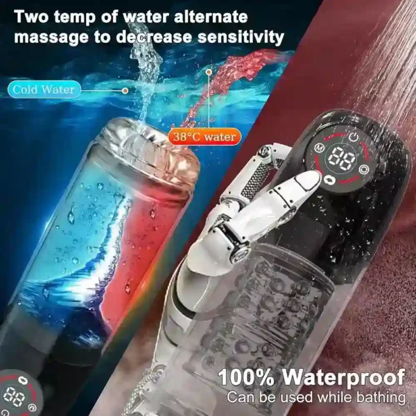 copa masturbación automática silicona tpe