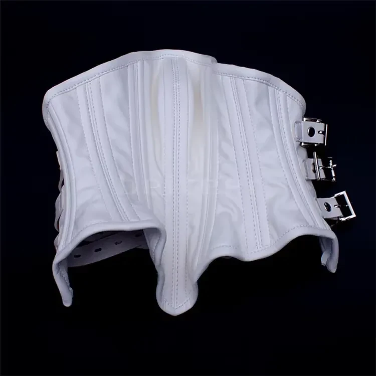 corse de cuello piel sintetica ajustable
