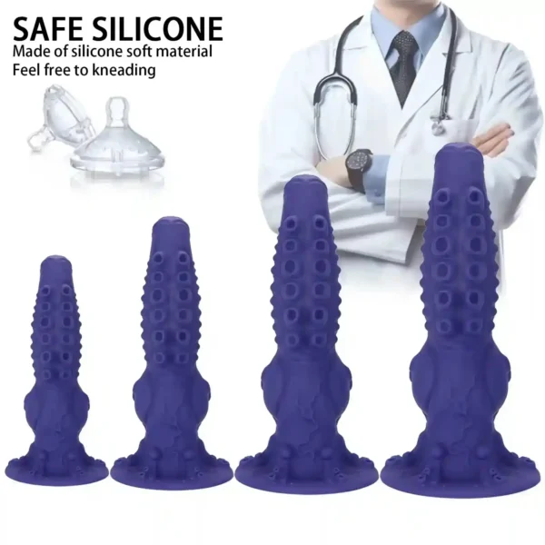 dilatador anal cuerpo seguro silicona