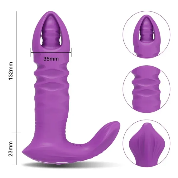 dilatador anal de silicona médica